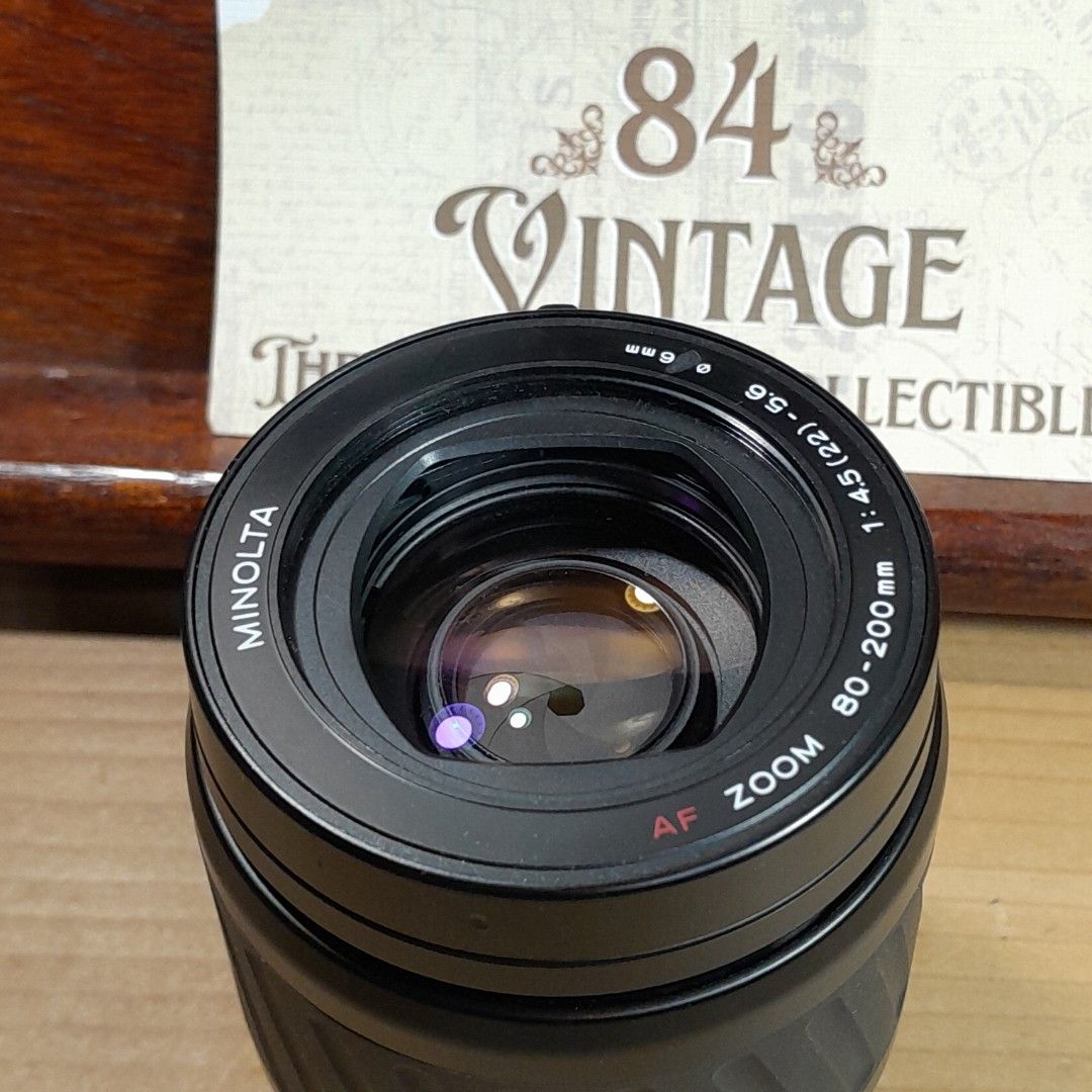 Minolta AF Zoom 80-200mm (Category: Lens & Kits) located in Las Pinas. Submitted by 84vintage (Listing ID 1413634614, Image 1). Description: Excellent lens for Sony alpha bodies. originally for Minolta AF film bodies but also works with Sony Emount with the right adapter. Actual photos posted. Please examine them carefully as they are part of the description. --📌 MUST READ Before Dealing with us 📌-- ⚠️Price is posted. No lowballs please. ⚠️Vint