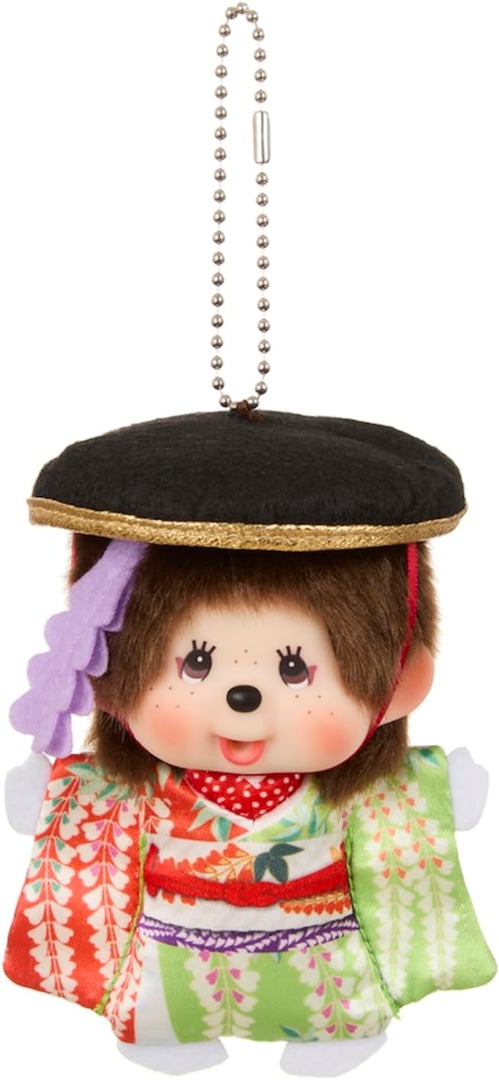 Monchhichi Sekiguchi x Kabuki Keychain, Hobbies & Toys, Toys & Games on ...