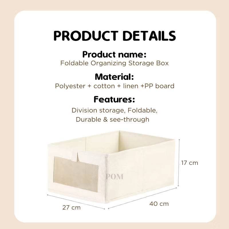 Multifunction Storage Organizer Storage Box Stackable Clothes Things Organizer & Etch (Category: Storage Boxes & Baskets) located in Manila. Submitted by yzlshop (Listing ID 1413535691, Image 2). Description: 180 each.