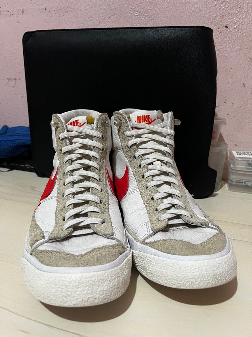 Nike Blazer Mid Pro Club Whitr (Category: Sneakers) located in Valenzuela. Submitted by captaingads (Listing ID 1413452289, Image 1). Description: For Sale! Nike Blazer Mid Pro Club White Used but not abused RFS: Decluttering Size: US 8.0 Mens Just got it from shoe cleaning service Will look for the box Valenzuela/Quezon City Slightly Negotiable .