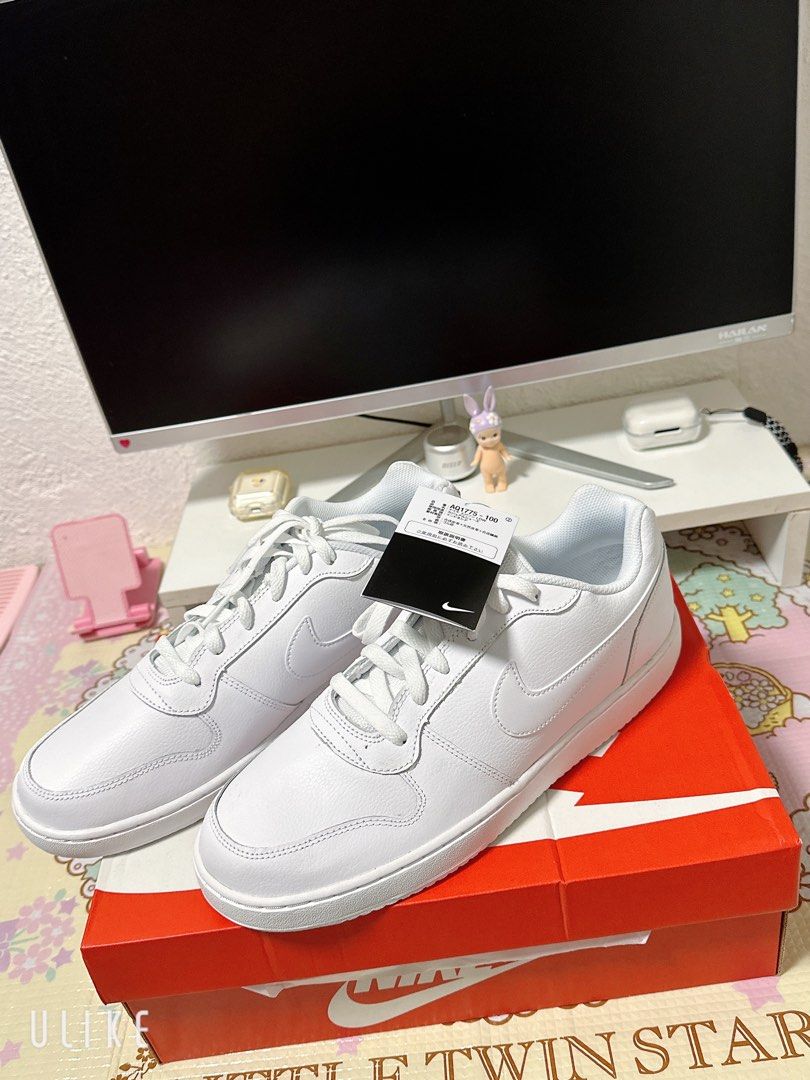 Nike Ebernon Low White Size 10.5 original (Category: Sneakers) located in Angeles City. Submitted by kinadi051390 (Listing ID 1413615560, Image 1). Description: .