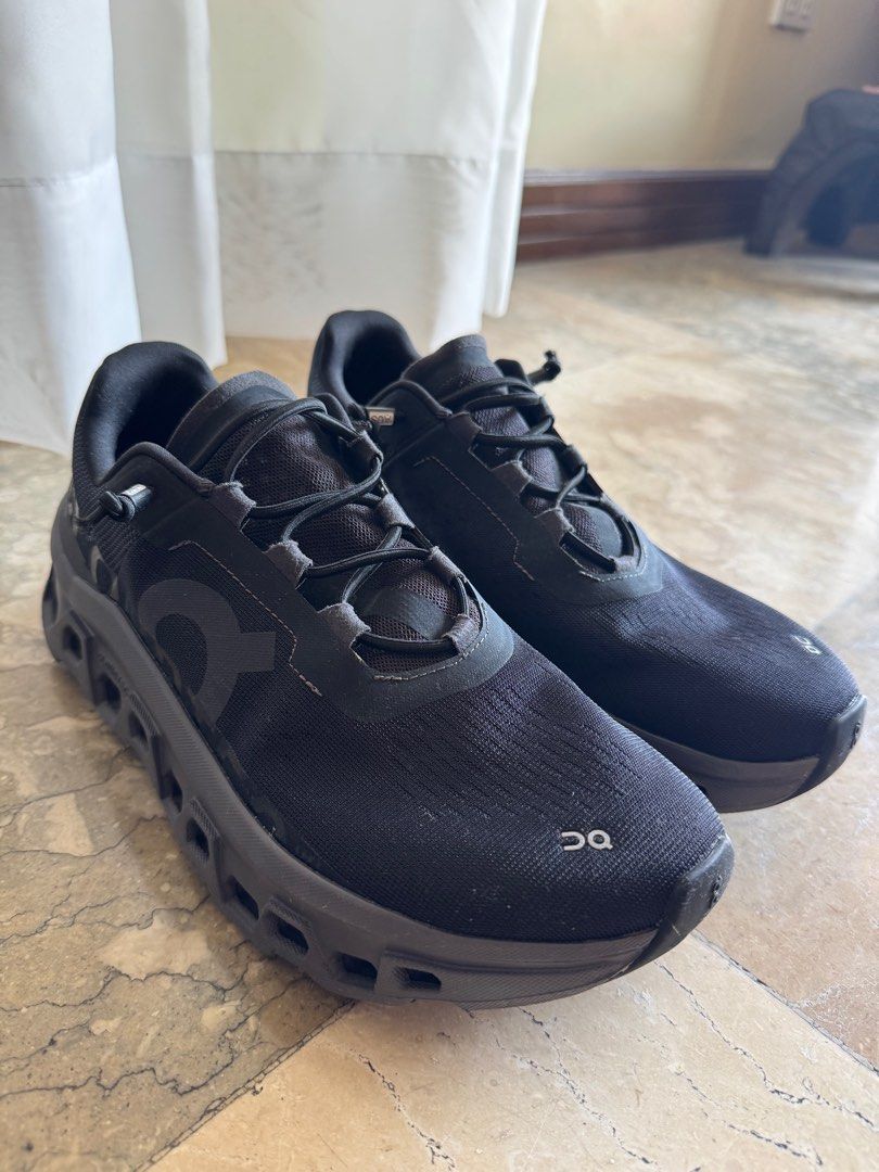 On Cloudmonster in Black | Magnet (Category: Sneakers) located in Quezon City. Submitted by prebys (Listing ID 1413451192, Image 2). Description: - US Womens 9.5 - Bought from Japan last Sept 2025 - Used twice - No inclusions; Pair only - Guaranteed authentic; See OnCode screenshot - RFS: Not my style .