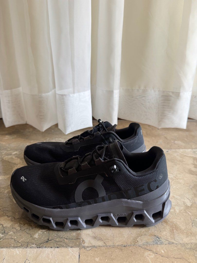 On Cloudmonster in Black | Magnet (Category: Sneakers) located in Quezon City. Submitted by prebys (Listing ID 1413451192, Image 3). Description: - US Womens 9.5 - Bought from Japan last Sept 2025 - Used twice - No inclusions; Pair only - Guaranteed authentic; See OnCode screenshot - RFS: Not my style .