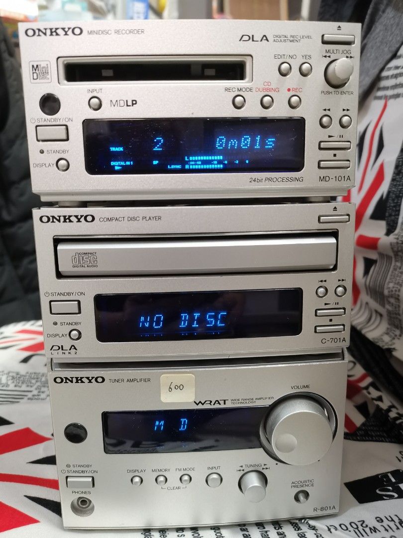 ま*い様 ONKYO R-801A/C-701A/MD-101A/CDR-201 ONKYO R-801A/C-701A/MD-101A/CDR-201 - メルカリ