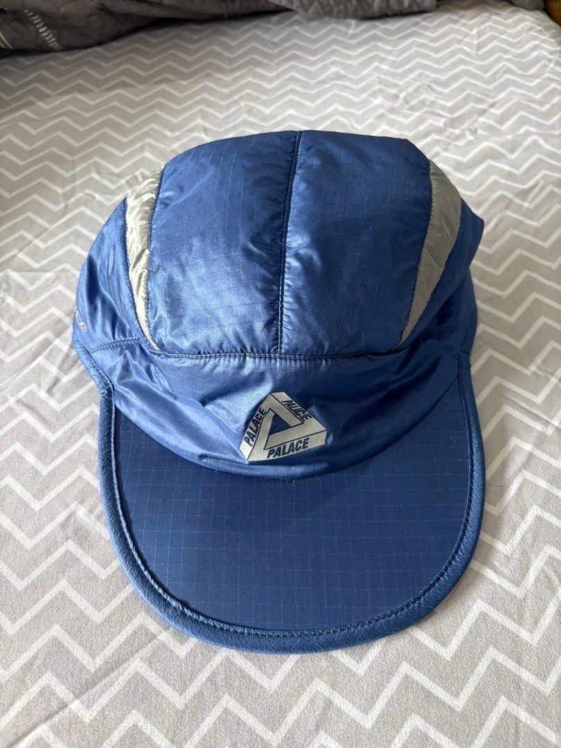Palace Pertex Tri-Cool Runner Cap (Category: Caps & Hats) located in Marikina City. Submitted by surity99 (Listing ID 1413460045, Image 1). Description: - Palace Tri-Cool Runner Cap - Color: Blue and Grey - Material: Nylon - Features Palace logo on front - Pertex Quantum logo on side - Adjustable strap for a comfortable fit - Made in China RFS: tried on only. Not for me..