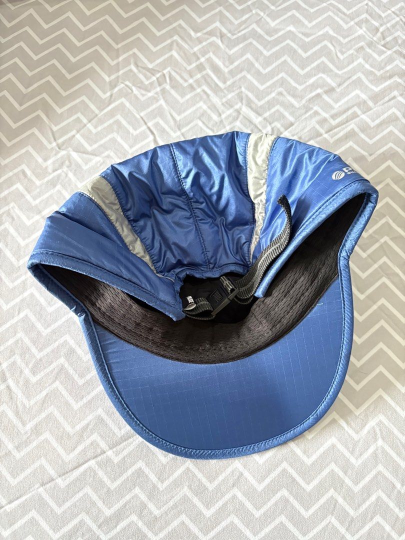 Palace Pertex Tri-Cool Runner Cap (Category: Caps & Hats) located in Marikina City. Submitted by surity99 (Listing ID 1413460045, Image 2). Description: - Palace Tri-Cool Runner Cap - Color: Blue and Grey - Material: Nylon - Features Palace logo on front - Pertex Quantum logo on side - Adjustable strap for a comfortable fit - Made in China RFS: tried on only. Not for me..