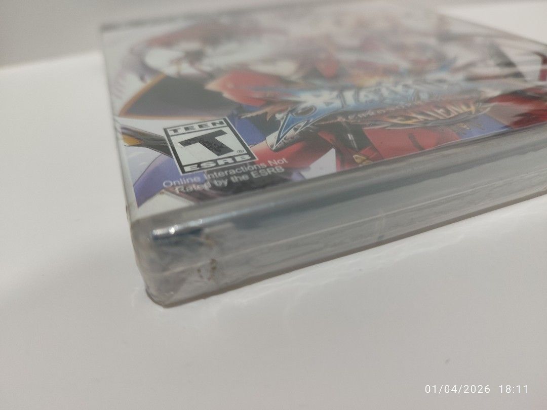 PS3 - Blazblue: Chrono Phantasma Extend (BRAND NEW) "ALL" (Category: PlayStation) located in Mendez-Nunez. Submitted by sf2_gameshop (Listing ID 1413554281, Image 3). Description: PLEASE READ CONDITION: brand new and factory sealed however, it has one tear in plastic wrap (pls. refer to the posted photo). GENRE: 2D Fighting MODE: Single-player, multiplayer REGION: ALL LANGUAGE: English Feel free to chat for any inquiries and you may visit my shop