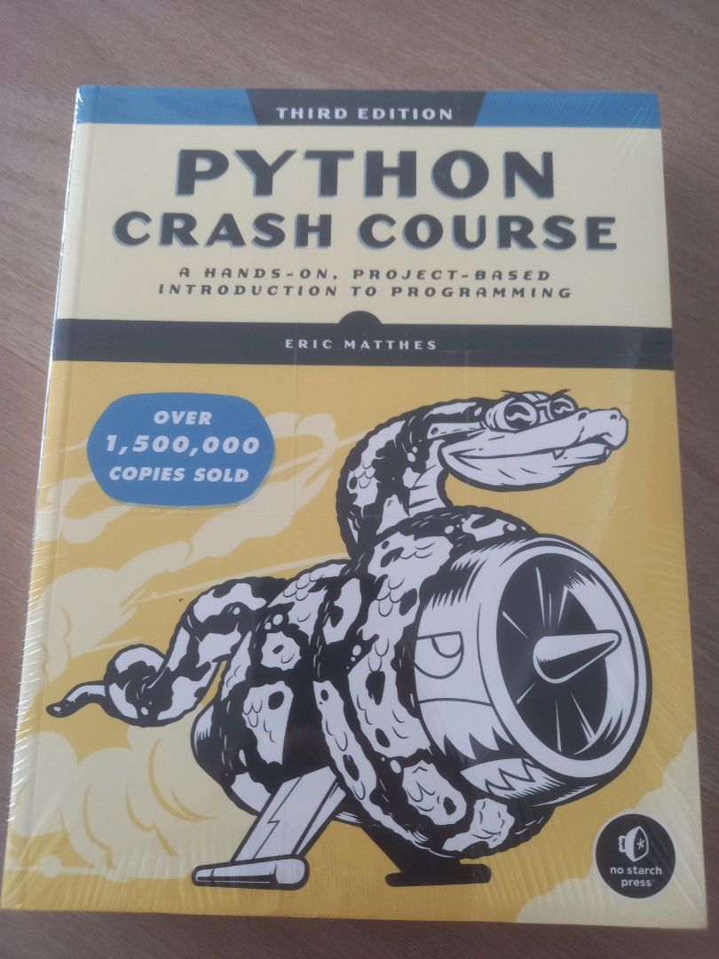 Python Crash Course, 3rd Edition (Category: Textbooks) located in Singapore. Submitted by llcpteltd (Listing ID 1413501805, Image 1). Description: - Brand new and sealed! from Kinokuniya. - Python Crash Course, 3rd Edition. - Introduces Python 3.x. - Hands-on, project-based learning. - Ideal for beginners. .