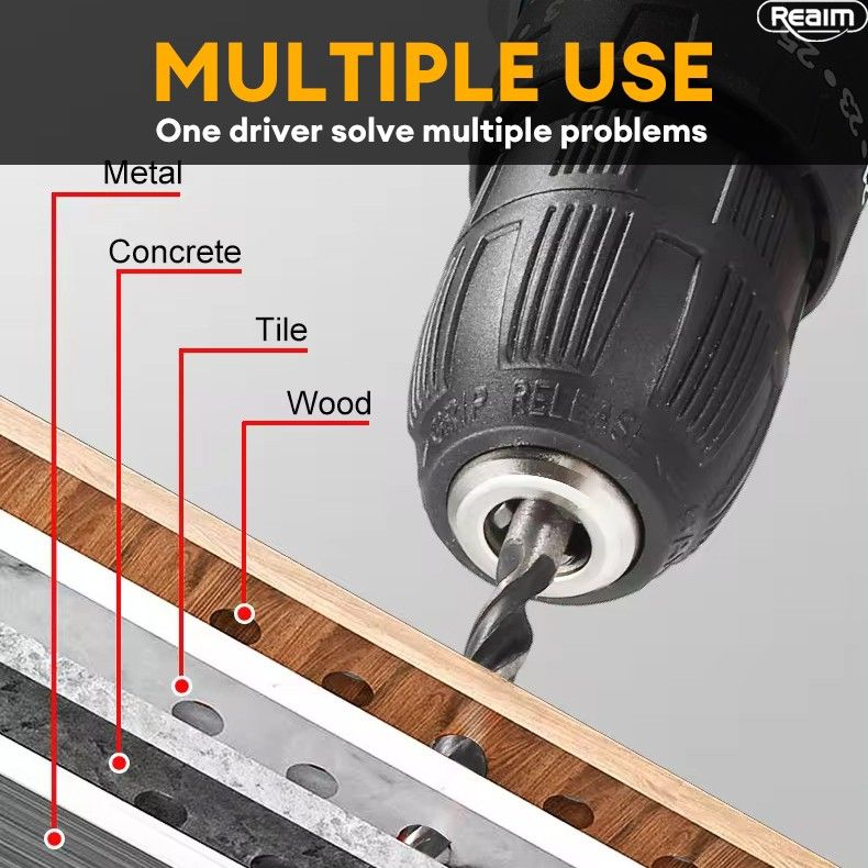 Reaim 3-in-1 Drill Bit Set 32PCS (Category: Construction Tools & Equipment) located in Quezon City. Submitted by romex_digital (Listing ID 1413486971, Image 3). Description: Para sa order at detalye paki click ang link. Maraming salamat po. https://bit.ly/45nTgn6 https://bit.ly/45nTgn6 Check out REAIM Cordless Drill Heavy Duty Impact Drill Heavy Duty Hammer Drill Barina Drill Set Original DIY for ₱799 - ₱1,199. .