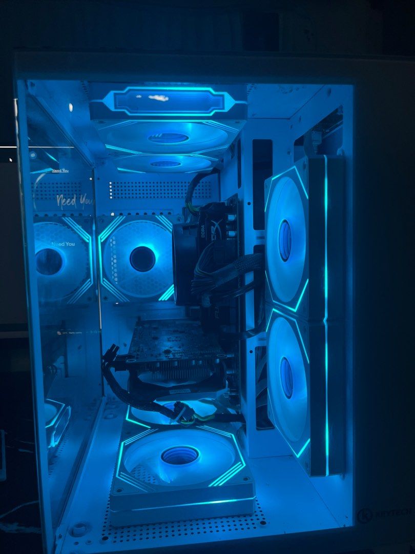 RYZEN 5 5600G WITH GPU (Category: Desktops) located in Caloocan City. Submitted by odddragon-d44fe0 (Listing ID 1413612349, Image 2). Description: RYZEN 5 SYSTEM UNITS WITH GPU!! PC 1 WHITE CASE- (1yr used) •RYZEN 5 5600G •16GB RAM •1TB SSD •GTX 1060 (6GB) •600watts 80+bronze •KEYTECH GAMING CASE WITH 7 CYAN FANS ALL WORKING NETOGOTIABLE .
