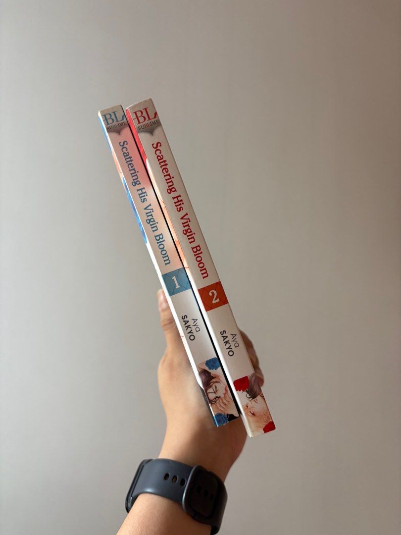 Scattering His Virgin Bloom Volumes 1 & 2 (Category: Comics & Manga) located in Quezon City. Submitted by tinelli (Listing ID 1413492881, Image 2). Description: - Manga by Aya Sakyo - Published by BL sublime - there’s a slight bend on the spine of vol 2.