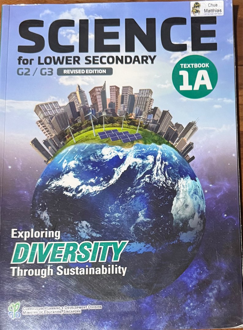 Science for Lower Secondary G2/G3 Textbook 1A/1B/2A/2B, Hobbies & Toys ...