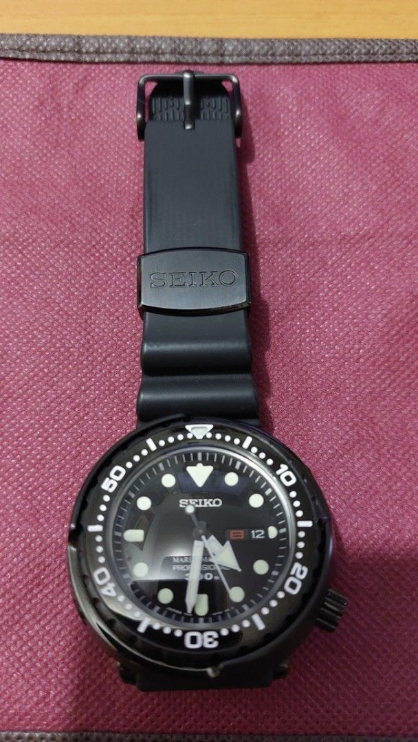 Seiko prospex 上代款式 吞拿 tuna sbbn035 sbbn 035 marinemaster 300M 潛水錶 grand ...