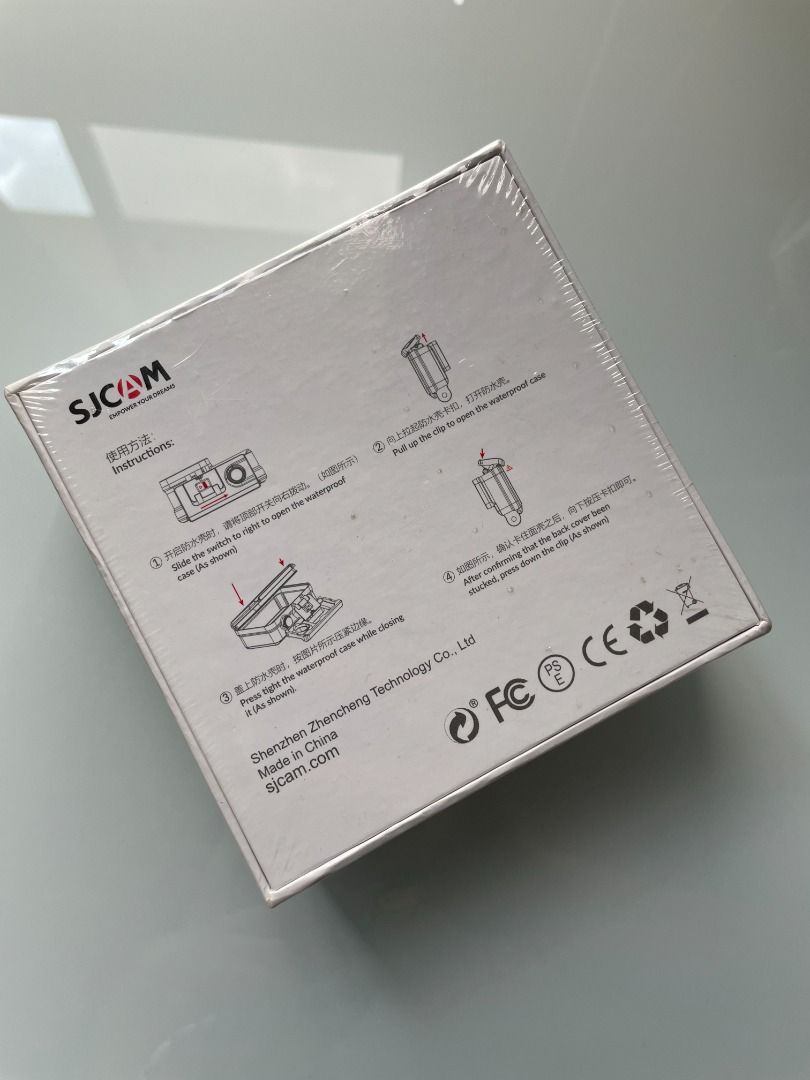 SJCAM SJ10 Series Action Camera Waterproof Case (Category: Cameras) located in Cavite. Submitted by theseventhph (Listing ID 1413593273, Image 2). Description: - Waterproof case for SJCAM SJ10 Series action cameras. - Designed for underwater protection. - Includes user instructions. - Sealed Box - RFS: Extra Case, not using.