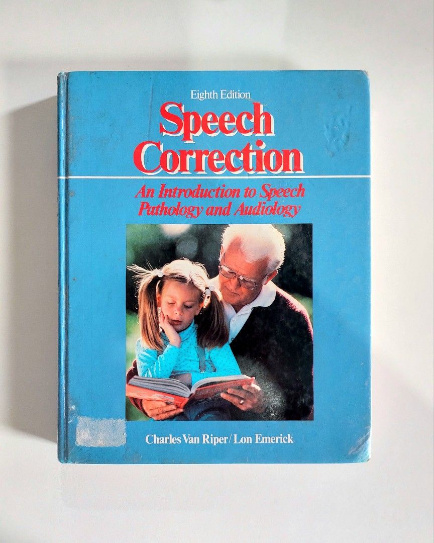 Speech Correction: An Introduction to Speech Pathology and Audiology (Category: Textbooks) located in Tanauan. Submitted by solanathriftph (Listing ID 1413580316, Image 1). Description: 📚 major bookshelf clean out / clearance sale ~ — well used — RFS: decluttering my bookshelves and switching to digital books — MOP: Gcash | fast shipping *feel free to send a message if you wish to negotiate the price :).