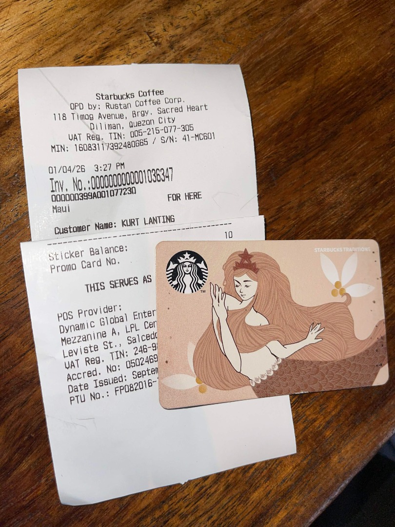 Starbucks Sticker Card 2026 (10 Stickers), Hobbies & Toys, Memorabilia ...