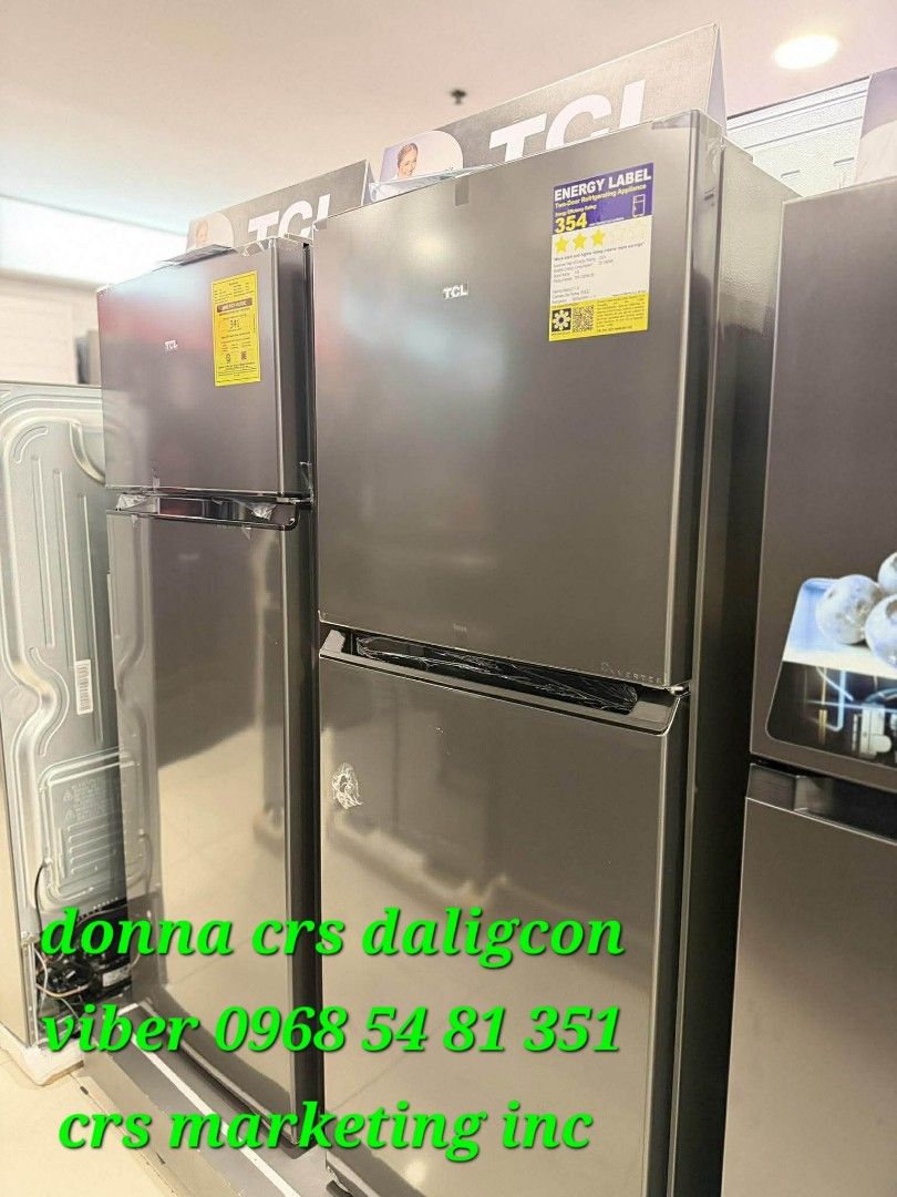 Tcl refrigerator (Category: Refrigerators and Freezers) located in Manila. Submitted by donnasagao03665 (Listing ID 1413497286, Image 3). Description: 🟥 TCL REFRIGERATOR TWO DOOR INVERTER AND NON INVERTER , TCL PERSONAL REF , TCL SINGLE DOOR REF , TCL REF 🟥 📌 PERSONAL REF TRF 118PH 4.3 - 8,500 TR 99PHB 3.5 - 6,300 📌 SINGLE DOOR REF INVERTER TR190INV/D 6.0 - 10,900 📌 TWO DOOR NON INVERTER TRF 207PH 7.6 - 11,700 TRF 230PH 7.6 - 11,900 📌 TWO D
