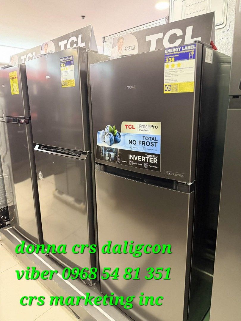 Tcl refrigerator (Category: Refrigerators and Freezers) located in Manila. Submitted by donnasagao03665 (Listing ID 1413497286, Image 2). Description: 🟥 TCL REFRIGERATOR TWO DOOR INVERTER AND NON INVERTER , TCL PERSONAL REF , TCL SINGLE DOOR REF , TCL REF 🟥 📌 PERSONAL REF TRF 118PH 4.3 - 8,500 TR 99PHB 3.5 - 6,300 📌 SINGLE DOOR REF INVERTER TR190INV/D 6.0 - 10,900 📌 TWO DOOR NON INVERTER TRF 207PH 7.6 - 11,700 TRF 230PH 7.6 - 11,900 📌 TWO D