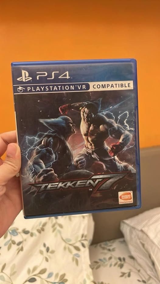 Tekken 7 - PS4 Game (Category: PlayStation) located in Paranaque City. Submitted by _rielgarcia (Listing ID 1413570121, Image 1). Description: Tekken 7 for PlayStation 4. This game is compatible with PlayStation VR. Features the iconic Tekken characters in intense fighting action. Published by Bandai Namco Entertainment. Perfect for fans of fighting games..