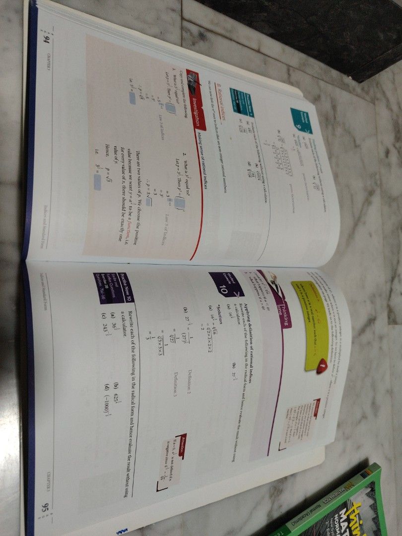 Think! Mathematics Textbook 3A & 3B, Hobbies & Toys, Books & Magazines ...