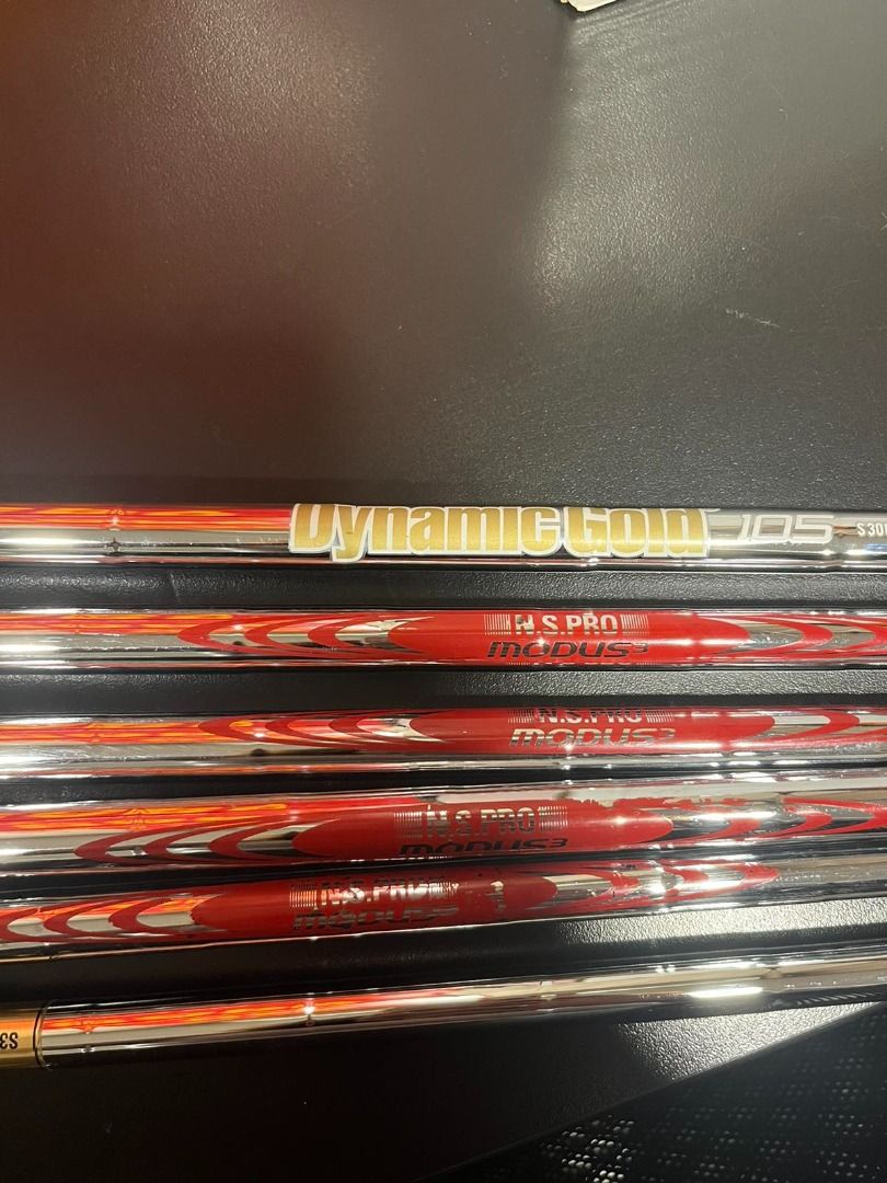 Titleist AP2 Forged Golf Irons (Category: Golf) located in Pasig City. Submitted by jayadeleon0522 (Listing ID 1413651659, Image 1). Description: AP2 714 Forged Iron Set (PW to 5iron) - PW has a Dynamic Gold True Temper S300 Shaft, 9iron has a Dynamic Gold 105 S300 Shaft, and the rest have NSPro Modus3 Tour 105 Shafts. .