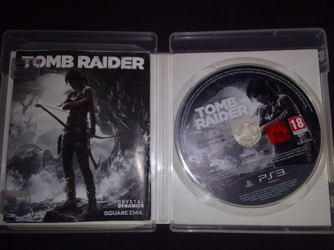 Tomb Raider PS3 Game (Category: PlayStation) located in Baguio. Submitted by eskimoprime (Listing ID 1413509299, Image 3). Description: Notes: - Tested and working - Complete with manual - RFS: Finished - Feel free to pm for more pics .
