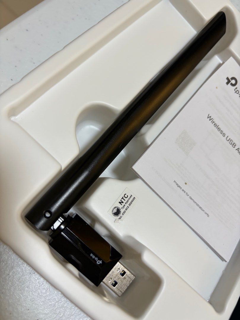 TP-Link Archer T3U Plus (Category: Networking) located in Cainta. Submitted by dapper.drake (Listing ID 1413613025, Image 2). Description: - TP-Link Archer T3U Plus wireless USB adapter. - Dual-band for fast and reliable Wi-Fi. - Excellent condition. - Easy to set up and use. - Great for streaming, gaming, and browsing. - Stylish design. AC1300 speeds for Windows and Mac includes the cs and box 5Ghz 867Mbps speeds + 2.4Ghz 400Mbps Speeds RFS: Dec