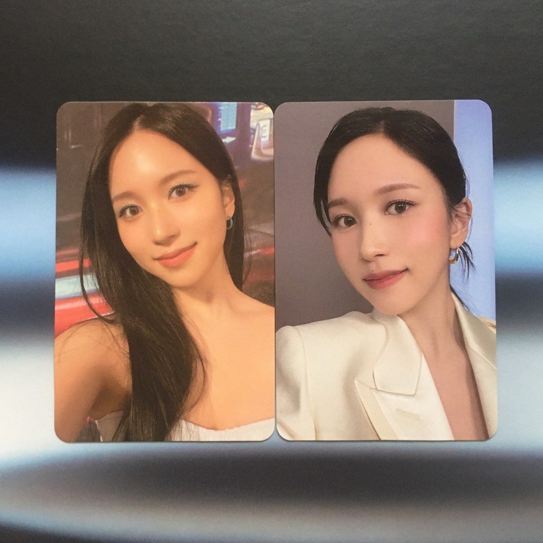 TWICE Mina Ready To Be Photocard Set (Category: K-Wave Merchandise) located in Paranaque City. Submitted by hayle_ (Listing ID 1413485081, Image 1). Description: TWICE Mina Ready To Be Photocard Set - ₱50 ea, ₱100 set (sold as set only) - x sensi, x rush - can send condi vid of the pcs - flexi dop (w/ 10% nrdp) mop: gcash only mod: jnt, lbc, or lalamove.
