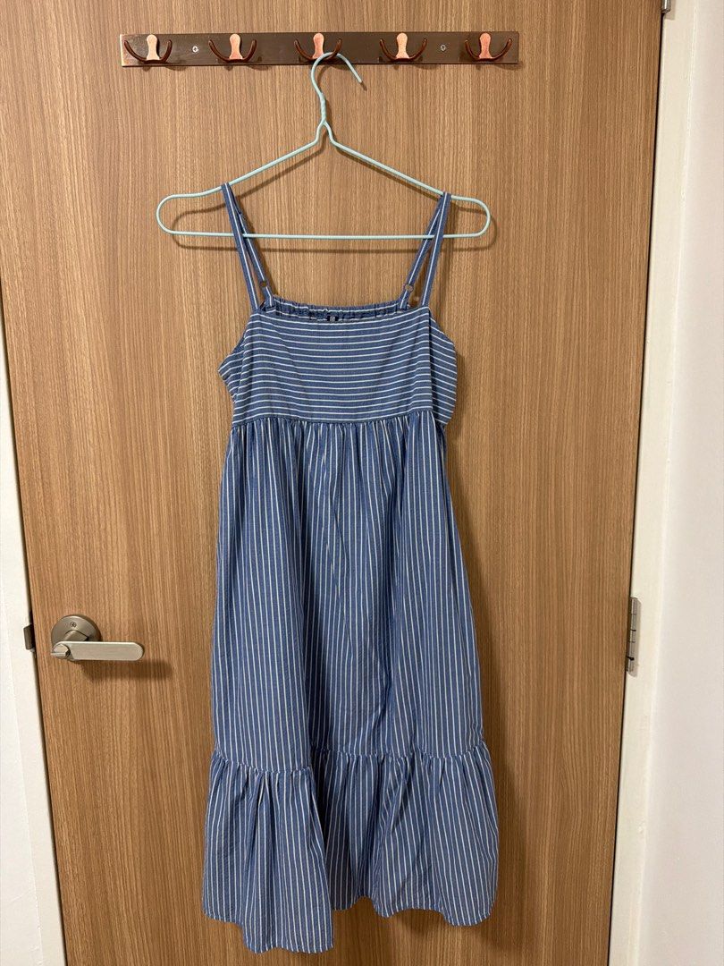 linen vacation dress Sleeveless Linen Dress ACADIA in Natural melange