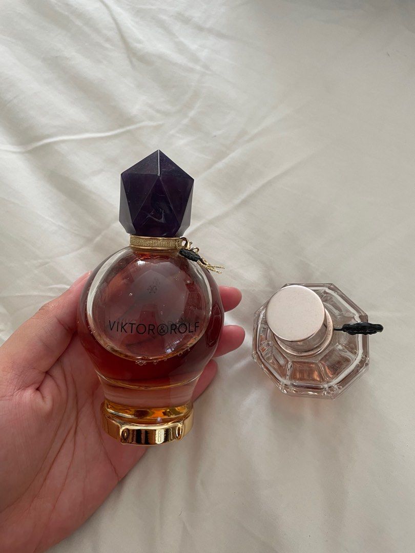 Viktor & Rolf Good Fortune and Flowerbomb (Category: Fragrance & Deodorants) located in Quezon City. Submitted by solangel (Listing ID 1413441174, Image 2). Description: declutterring FREE Lalamove delivery within Metro Manila buy 1 take 1 deal -Good Fortune 90ml (lightly used) -Flowerbomb 50ml (used) .