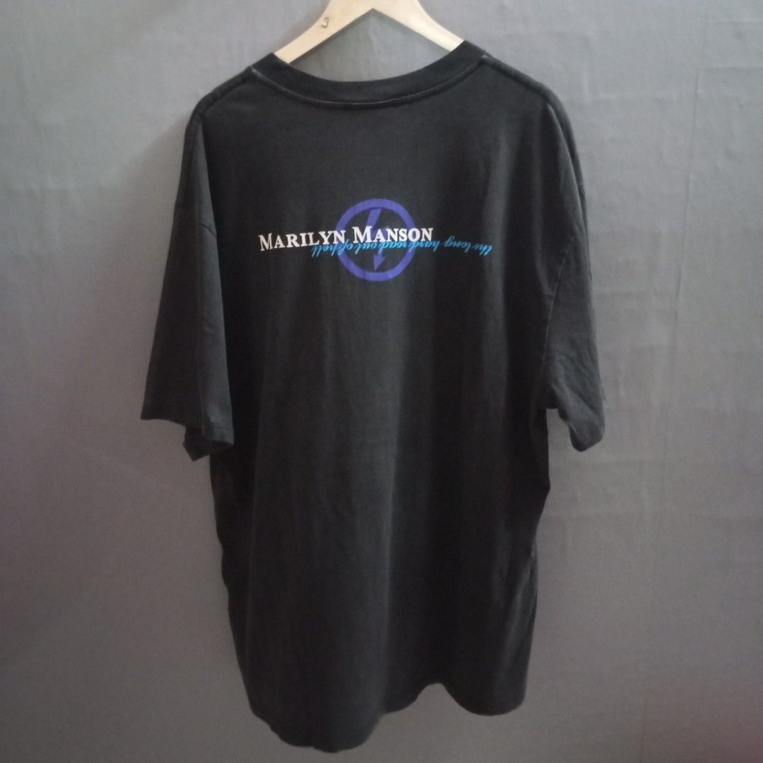 VINTAGE MARILYN MANSON WINTERLAND (Category: Tshirts & Polo Shirts ) located in Pasay City. Submitted by copscene88 (Listing ID 1413527545, Image 2). Description: SIZE: XL NO ISSUE DIMES: 31L 25W.