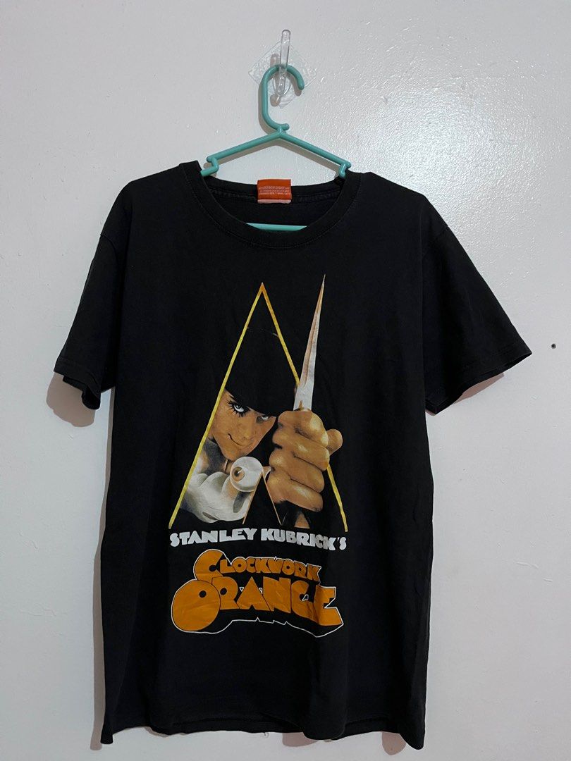 Vtg Stanley Kubrick’s Clockwork Orange (Category: Tshirts & Polo Shirts ) located in Batangas. Submitted by dclutt3ft (Listing ID 1413648370, Image 1). Description: Stanley Kubrick’s Clockwork Orange Dimes 18x26 Tag: A clockwork O Issue: need wash.