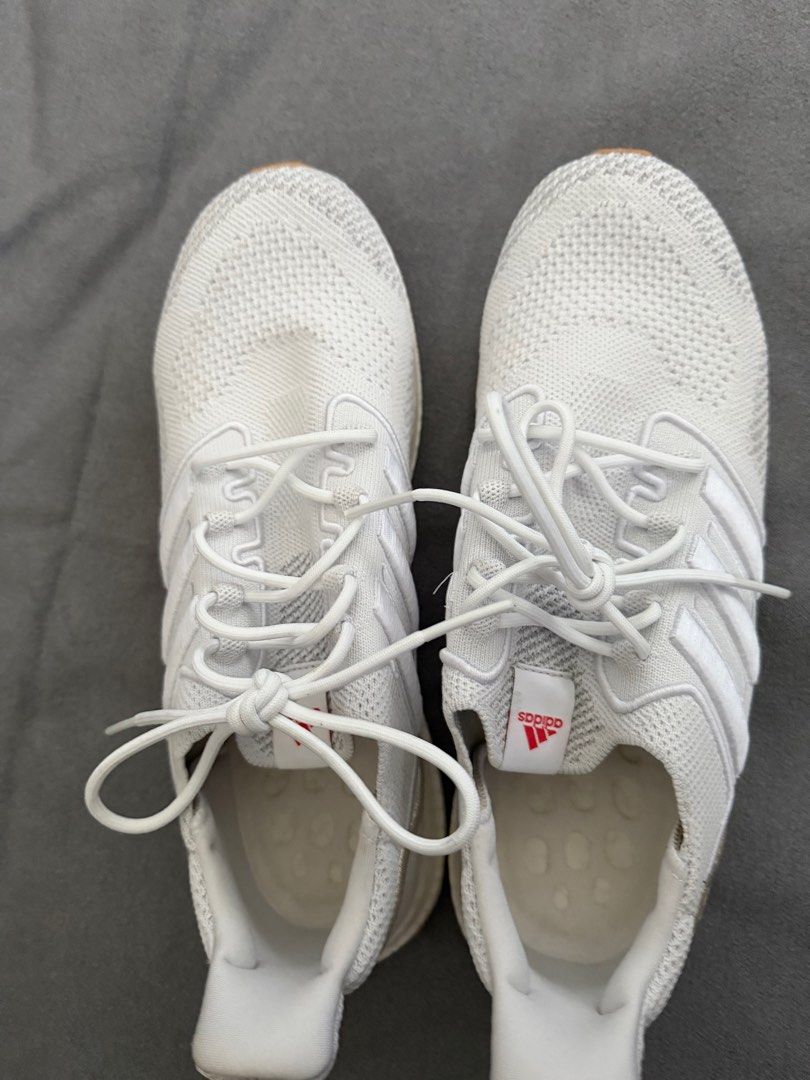 White Adidas Ultraboost (Category: Sneakers) located in Taguig. Submitted by drelo (Listing ID 1413611515, Image 2). Description: 💯authentic Size in photos.