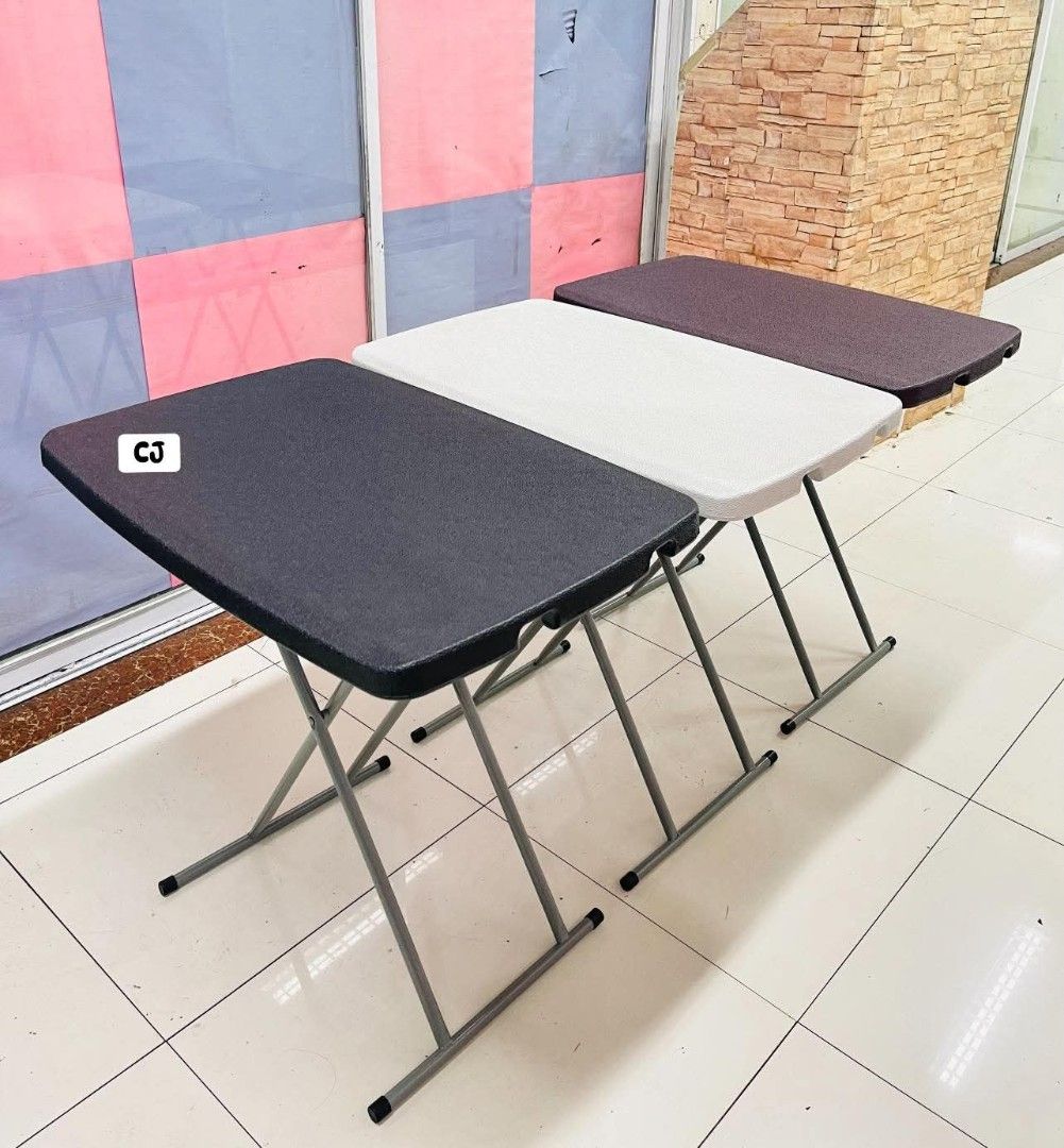 2ft Portable Folding Table Dining Table Working Table Desk (Category: Tables & Sets) located in Manila. Submitted by onlineshoppersph (Listing ID 1413707043, Image 1). Description: Cash On Deliver - Metro Manila - Delivery Fee/Handling Fee shouldered by BUYERS - DF/HF depends on BUYERS Location LALAMOVE PICK UP - Cash on Deliver - Metro Manila & Nearby DELIVER THRU COURIER, CARGO & BUS - Provincial Buyers - Payment 1st Thank You.