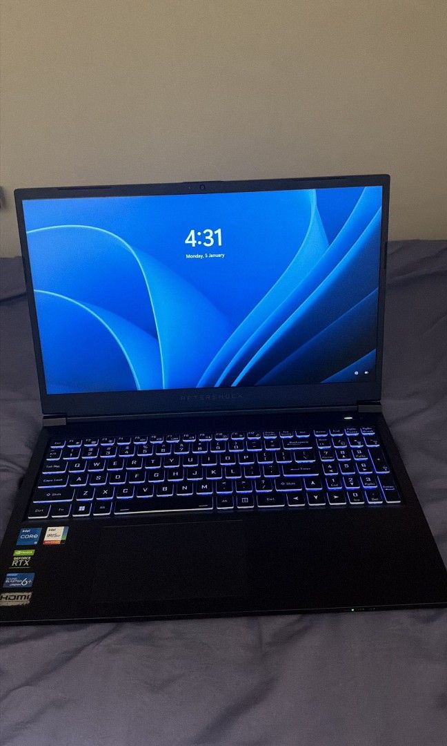 Aftershock Laptop