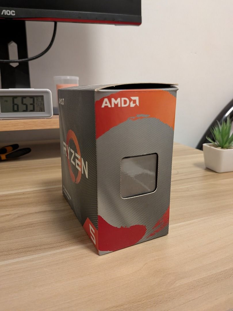 AMD Ryzen 5 3600 Processor CPU (Category: Computer Parts) located in Caloocan City. Submitted by morrisalc277932 (Listing ID 1413729369, Image 2). Description: - AMD Ryzen 5 3600 processor - 6 Cores, 12 Threads - 3.6 GHz Base Clock, 4.2 GHz Boost Clock - Requires a discrete graphics card - Includes original box and cooler.