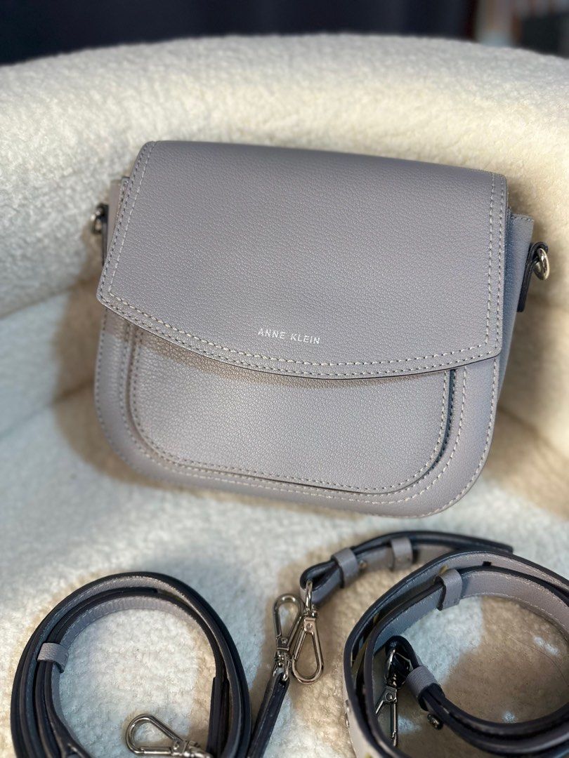 Anne Klein crossbody bag (Category: Cross-body Bags) located in Batangas. Submitted by declutterwithclare_ (Listing ID 1413834953, Image 2). Description: Like new condition 🩶 2 straps Genuine leather.