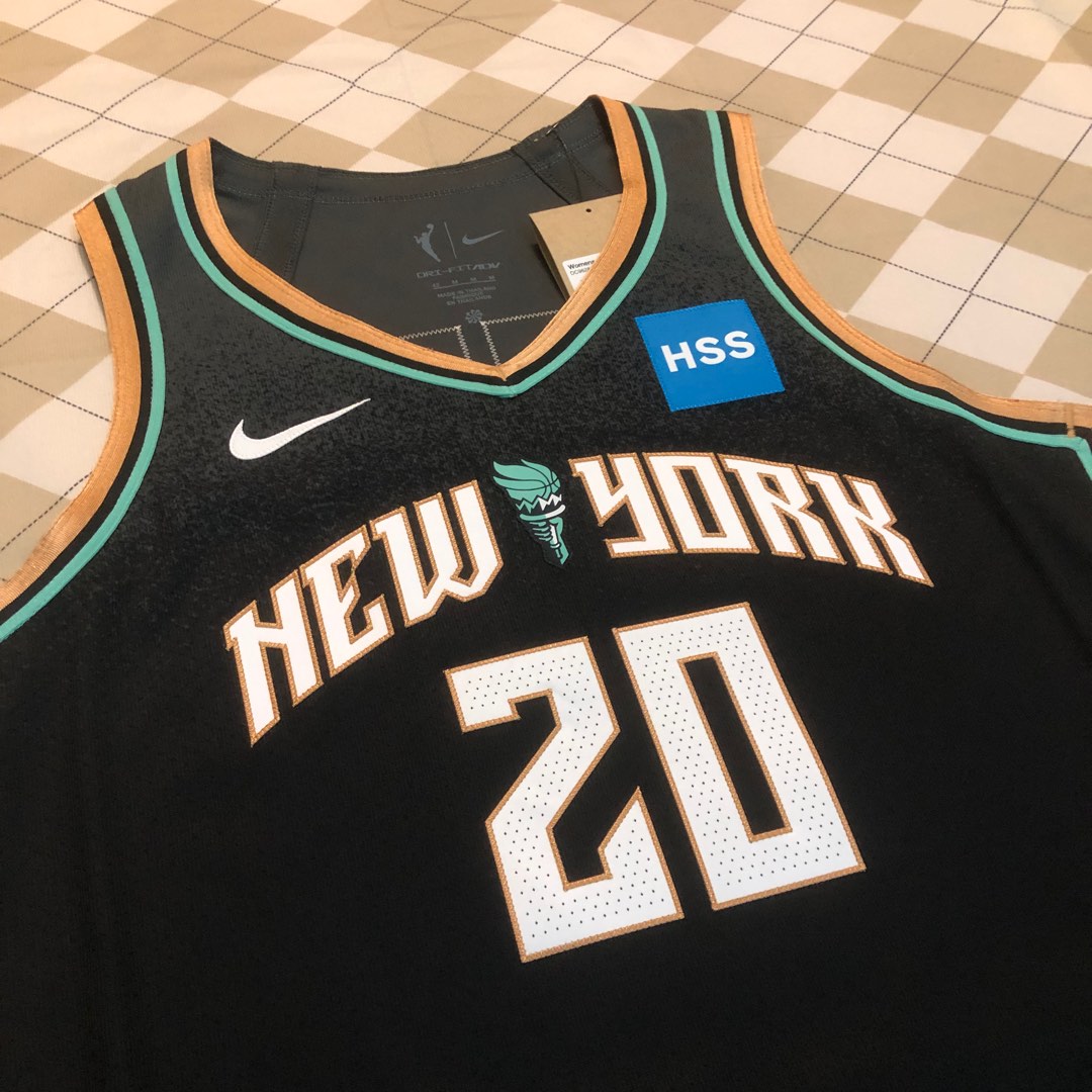 [AU] WNBA New York Liberty Sabrina Elaine Ionescu #20 nike explorer ...