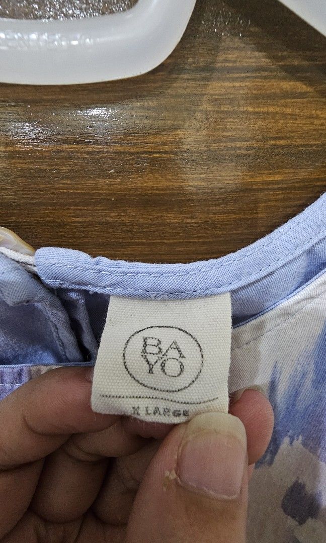 Bayo Sleeveless Blouse (Category: Sleeveless) located in Mandaluyong City. Submitted by jamich22 (Listing ID 1413661978, Image 2). Description: .