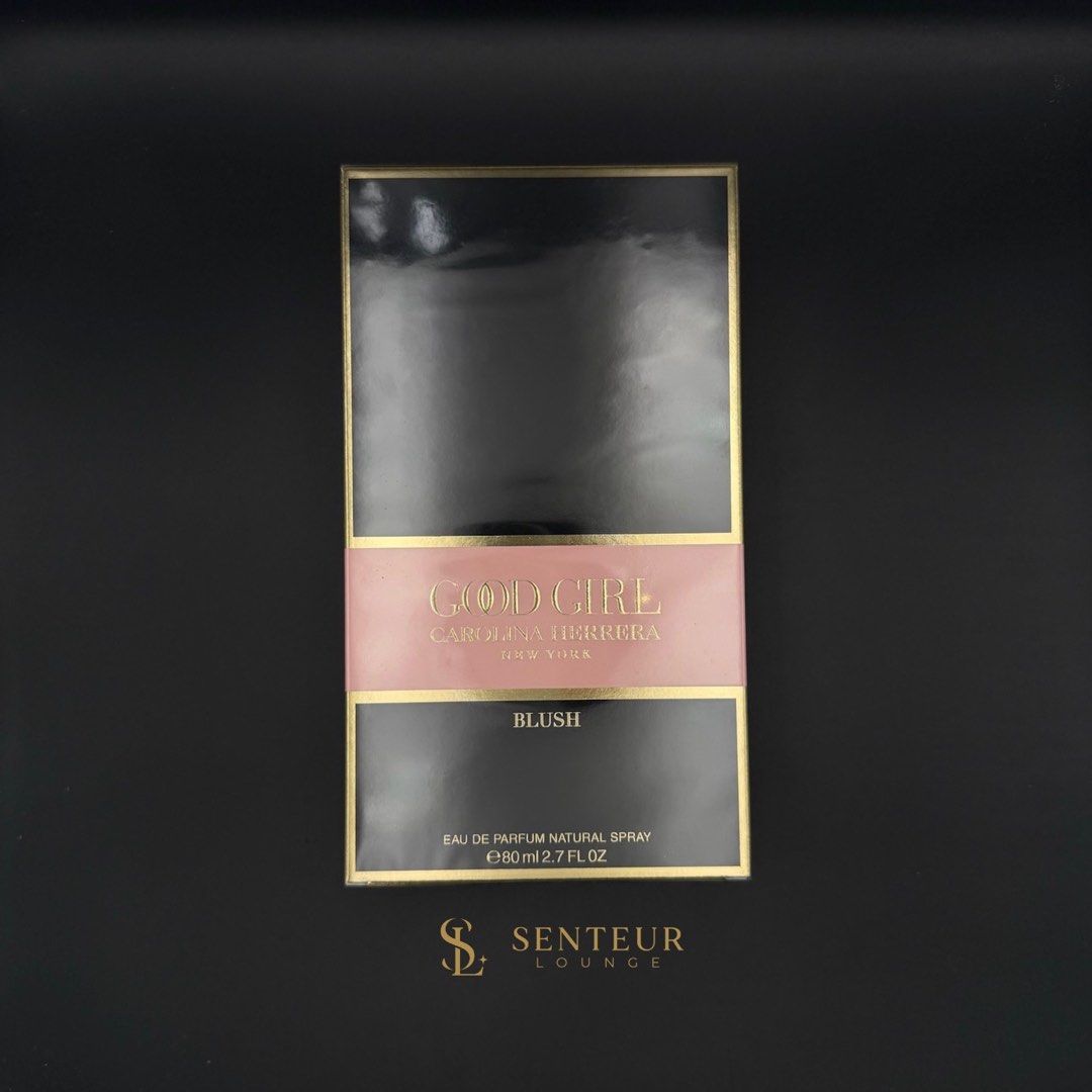 CH Good Girl Blush EDP (Category: Fragrance & Deodorants) located in Manila. Submitted by Popeyes (Listing ID 1413715140, Image 2). Description: CH Blush EDP 80ml 📦 Lalamove, Grab, J&T, Pick-Up. 💳 Bank Transfer, Cash upon Pick-up. 📍Taft, Malate WE DON’T SELL COUNTERFEITS, OILS BASED OR FAKE. © Senteur Lounge is not associated with any other brands; it is only affirmed to sniff st. Trademarks and copyright belong exclusively to the brand owners