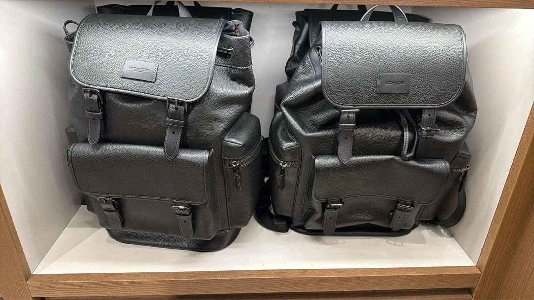 COACH Sprint Backpack (Category: Luxury Bags & Wallets) located in Makati City. Submitted by dylan.dylan1 (Listing ID 1413752733, Image 1). Description: Original Coach Sprint Backpack Condition is new (Stickers and plastics were removed for customs purposes). RFS: Decluttering Loc: BGC area.