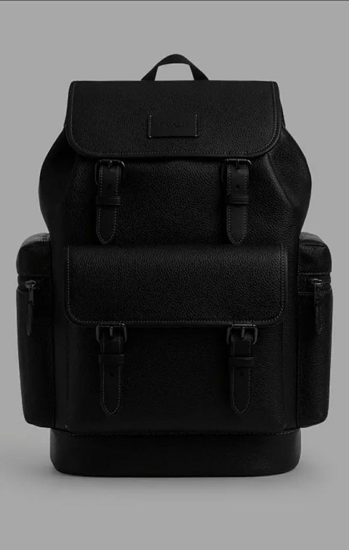 COACH Sprint Backpack (Category: Luxury Bags & Wallets) located in Makati City. Submitted by dylan.dylan1 (Listing ID 1413752733, Image 2). Description: Original Coach Sprint Backpack Condition is new (Stickers and plastics were removed for customs purposes). RFS: Decluttering Loc: BGC area.