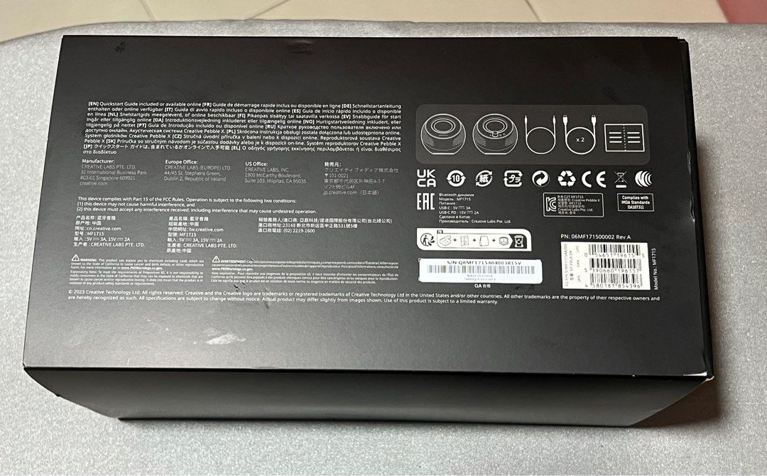 CREATIVE PEBBLE X 2.0 SPEAKER65561066420354111