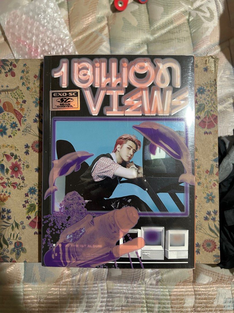 EXO-SC 1 Billion Views Album (Category: CDs & DVDs) located in Cainta. Submitted by cleaaan.out (Listing ID 1413661995, Image 1). Description: - EXO-SC 1 Billion Views album - sehun version!! - Includes: Sealed CD and poster - photocard not available.
