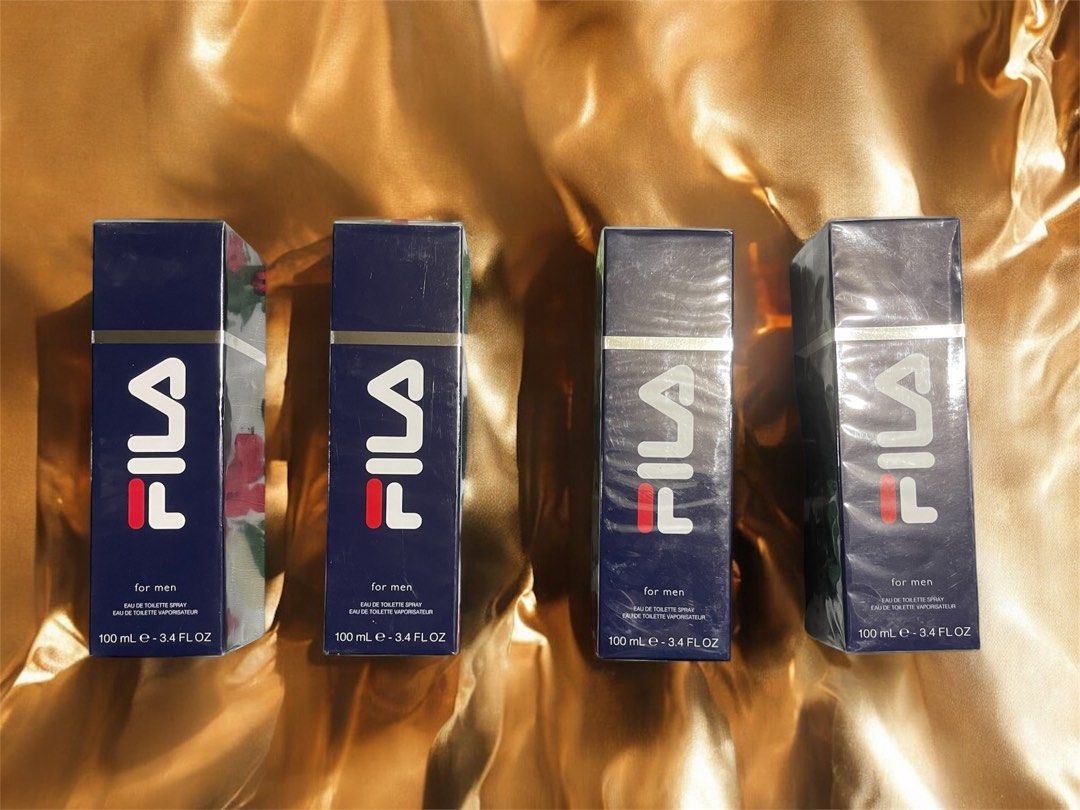 Fila Blue Eau de Toilette Spray 100ml (Category: Fragrance & Deodorants) located in Quezon City. Submitted by godspeed___ (Listing ID 1413817579, Image 1). Description: - Fila Blue Eau de Toilette Spray - 100ml bottle - Brand new/Sealed - Authenticity Guaranteed - On hand From SF, USA 🇺🇸 Qc loc for pickup.
