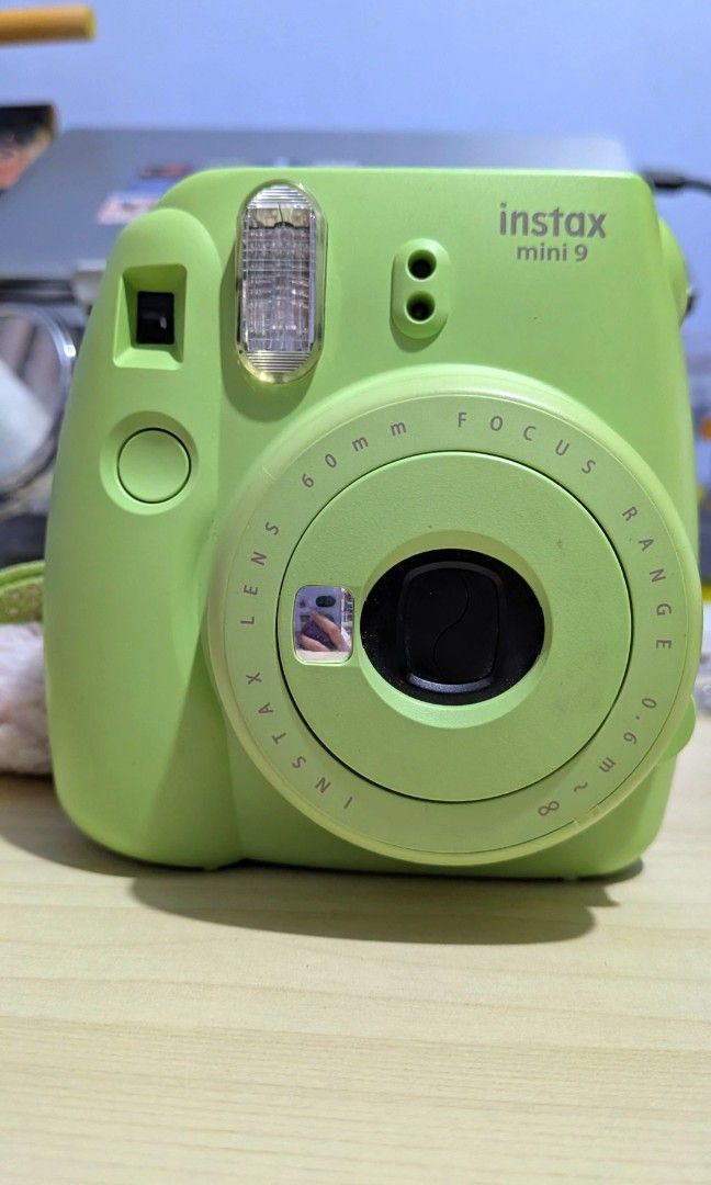 Fujifilm Instax Mini 9 - Green (Category: Cameras) located in Quezon City. Submitted by ana-chan (Listing ID 1413816352, Image 1). Description: Instax mini 9 Fujifilm original, like new. Only used few times. .