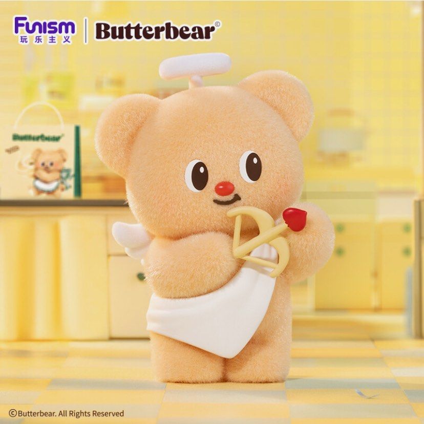 Funism Butterbear Cupid’s Arrow figure (Category: Designer & Blind Box Toys) located in Quezon City. Submitted by closet.decluttered (Listing ID 1413845182, Image 1). Description: Funism Butterbear Butter Bear Cupid’s Arrow figure Unopened foil, with box and card Location: Balintawak QC .