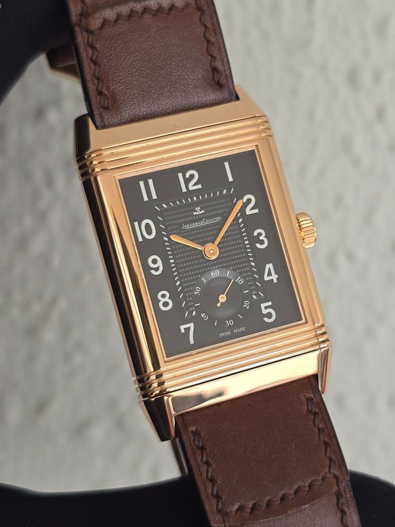 Jlc Reverso Goled 2019 JLC JAEGER LECOULTRE GRANDE REVERSO 976 18K ROSE GOLD Q3732470 273 ...