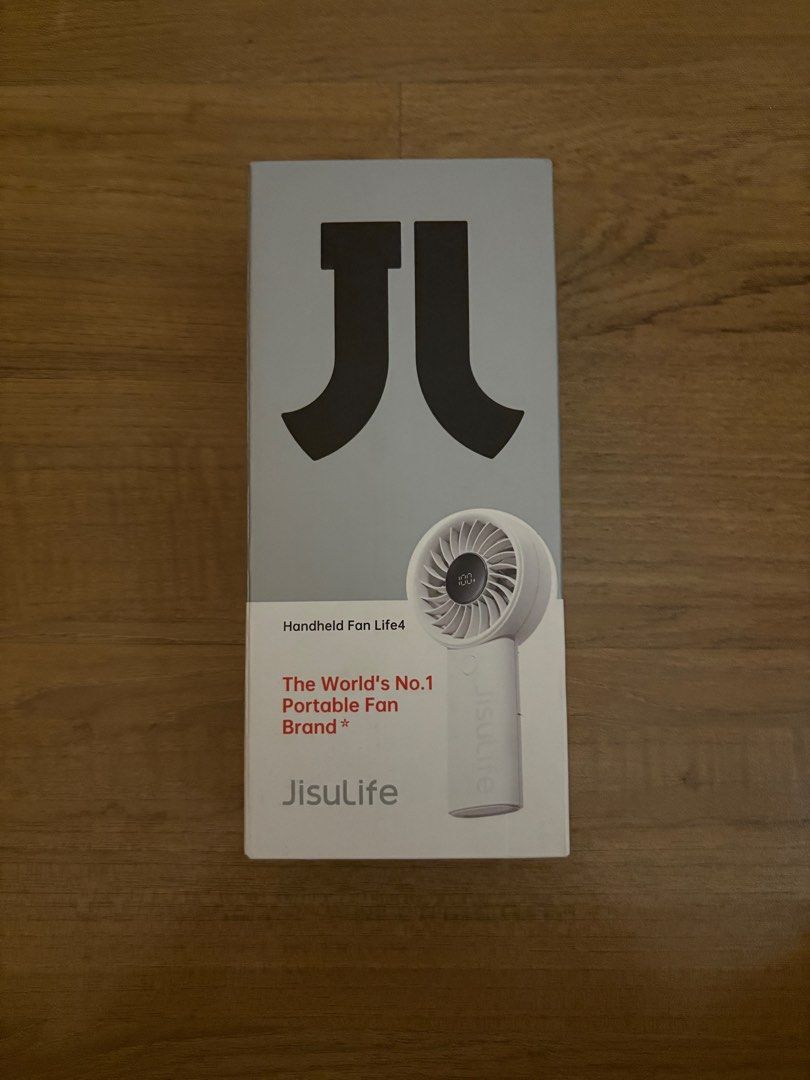 JisuLife Handheld Fan Life4 (Category: Fans) located in Manila. Submitted by vynillamia (Listing ID 1413694610, Image 1). Description: Unused and still in packaging.