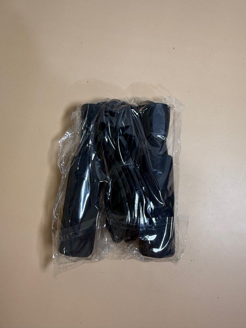 Jump Ropes - Black and Pink (Category: Cardio & Fitness Machines) located in Pasig City. Submitted by chikaching (Listing ID 1413758805, Image 3). Description: SOLD Update: pink jump rope - Sold separately- php100 each - 1 black jump rope (black handles) - 1 pink jump rope (white handles) - 1 black jump rope (with ball counter) - All jump ropes are new and unused..